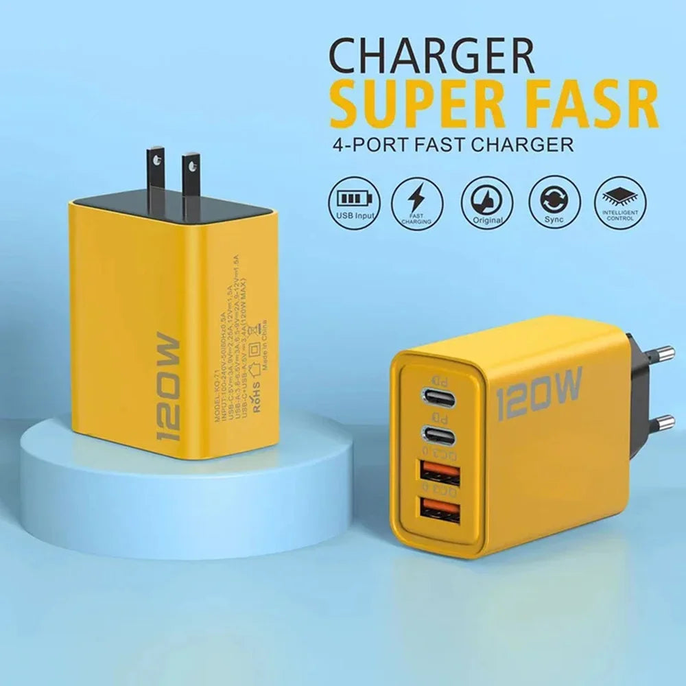 120W Hızlı Şarj Cihazı