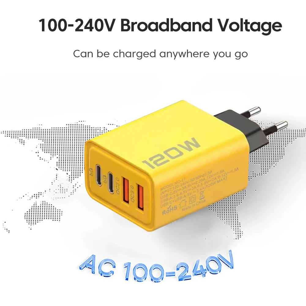 120W Hızlı Şarj Cihazı